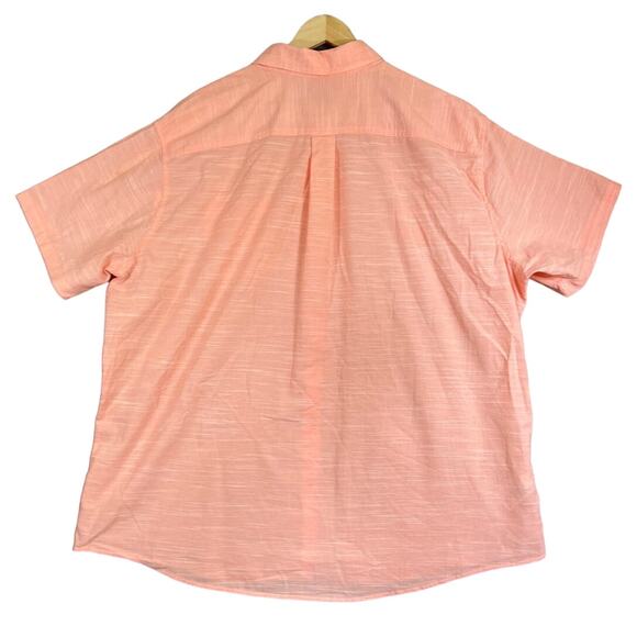 Eddie Bauer Shirt Men 2XL Classic Fit Lightweight Cotton Short Sleeve Button Up - Picture 2 of 8